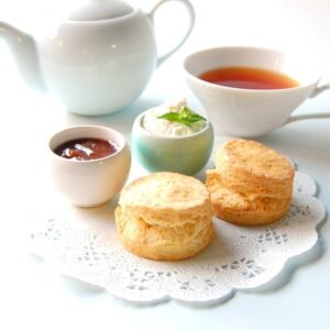 プレーンスコーンセット１２Ｐ スコーンクリーム付き