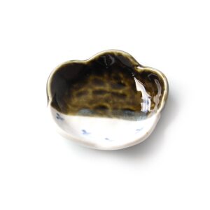 梅小皿　オリベ