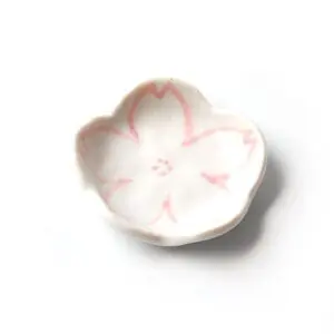 梅型小皿 ピンクさくら