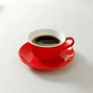 カプチーノカップ＆ソーサー マーレ レッド