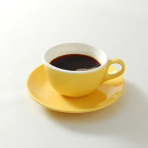 カプチーノカップ＆ソーサー マーレ イエロー