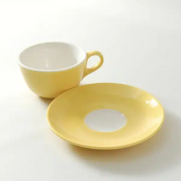カプチーノカップ＆ソーサー マーレ イエロー - 画像 (3)