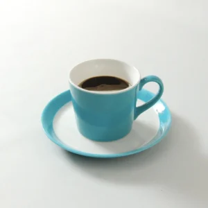 コーヒーカップ＆ソーサー パシオン ターコイズブルー